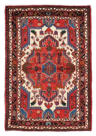 Tapis Toiserkan 112X165 Rouge Foncé/Noir (Laine, Perse)