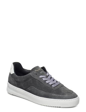 Mondo Perforated Organic Grey Matalavartiset Sneakerit Tennarit Harmaa Filling Pieces