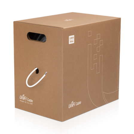 Ubiquiti UniFi samlet kabel - 305 m - hvit