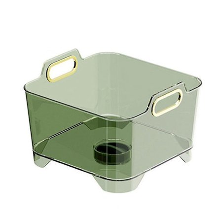 Fantastisk Köksavloppskorg med Handtagsdesign Dräneringskorg Dräneringskorg Gadgets Frukt Grönsaker Korg