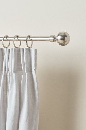 Jotex - Gardinstang 160-300 Cm Sølv - STOCKHOLM - Kjøp Gardinstenger hos Jotex