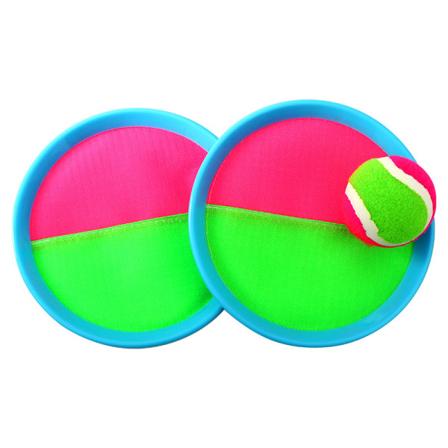 Strandleker, paddelballsett med 2 padler og 2 baller, perfekt