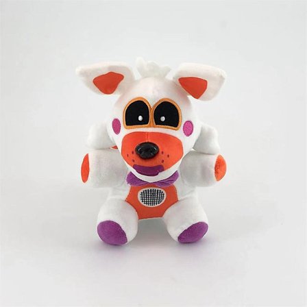 Fem netter på Freddy Fnaf søte plysjleker spilldukke 18 cm Bonnie Bear Foxy tegneserie utstoppede dukker Freddy leker for barn gaver [DB]