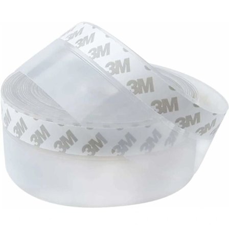 Pcs Klæbende Dørbund, 5M x 4.5CM Selvklæbende Silikone Tætningsliste til Dør og Vindue. Vandbeskyttelse, Insekt