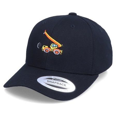 Kiddo Cap - Nero adjustable Cappellino - Kids Wrecking Truck Black Adjustable @ Hatstore