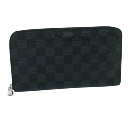 Louis Vuitton Vintage, Pre-owned Canvas Wallet Zwart, Dames, Maat:ONE Size