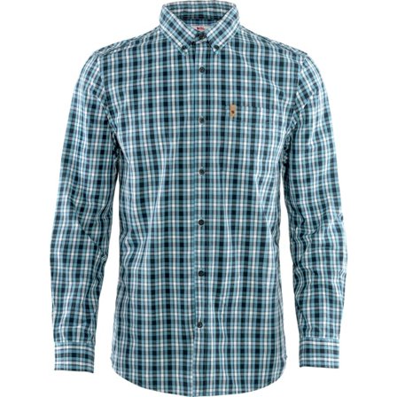 Fjällräven Men's Övik Shirt Ls Men long-sleeved shirts Blue L