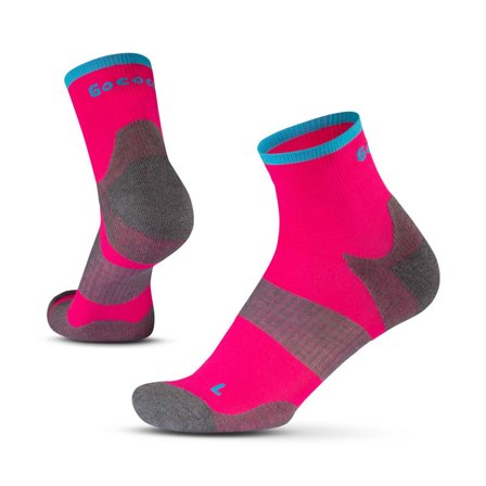 Gococo Technical Cushion Men workout socks Pink 42-44