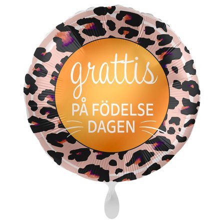Grattis På Födelsedagen Ballon Wild Birthday