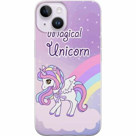 Apple Iphone 14 Genomskinligt Skal Unicorn
