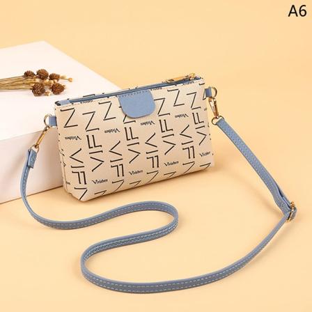 Crossbody laukut naisille Uusi trendi olkapää nahka pieni kolikko A6