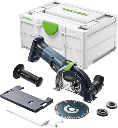 Festool DSC-AGC 18-125 FH EB-Basic Diamantkap Ø125 mm, utan batteri och laddare, Maskiner