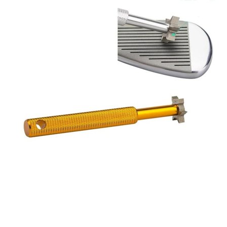 Beehive Filter Groove Sharpener med 6 Hoveder - Golfklub Groove Sharpener KLB