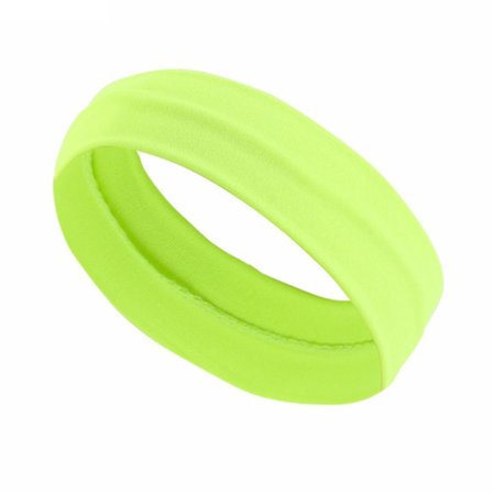 Svette hodehårbånd Stretch pannebånd GRØNN