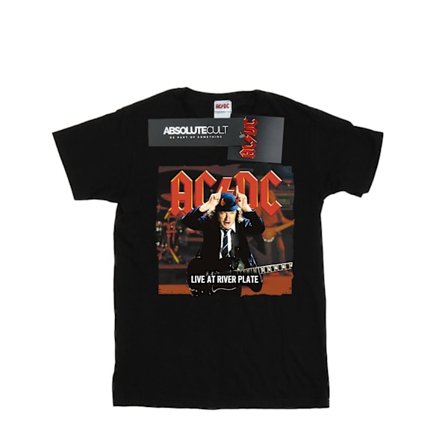 AC/DC Boys Live At River Plate Columbia Records T-shirt 12-13 år