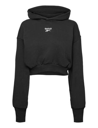 Cl Pf Cropped Ft Hoodie Black Reebok Classics