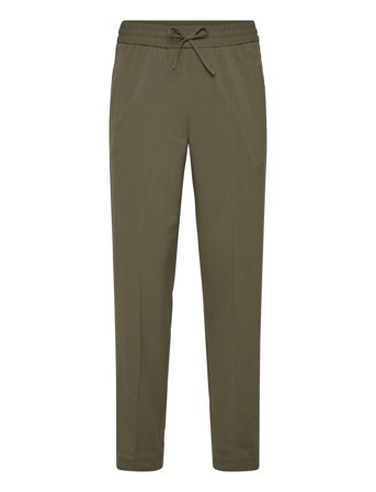 Lindbergh Relaxed Fit Pants - Khaki green - S