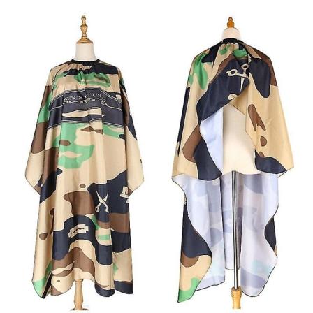 Frisörduk Kamouflage Mönster Hårtrimningskapp