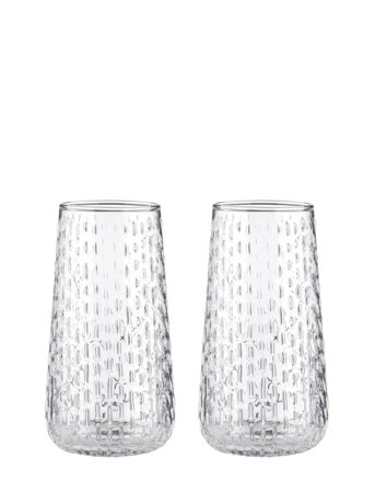 Marimekko Home Syksy Flute Glass 2 Pcs - Nude - 18 CL