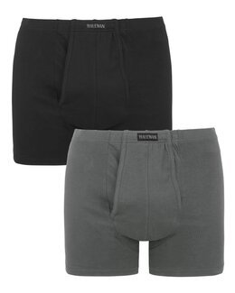 Underbukse 2-pk Svart/grå - M - Åshild