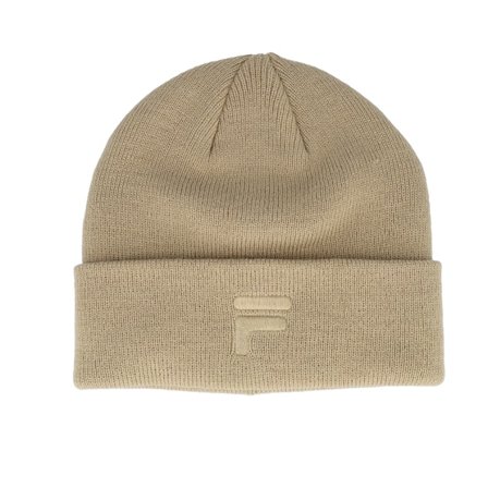 Fila - Beige cuff Lue - Bismil Tonal F Beanie Cornstalk Cuff @ Hatstore