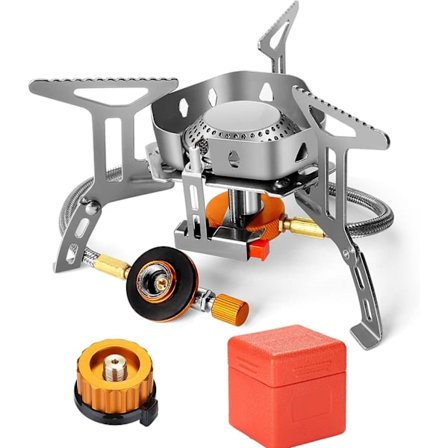 3500W gas camping komfur, camping brænder, foldbar udendørs kogeplade