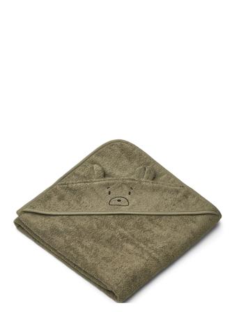 Augusta Hooded Towel Khaki Liewood