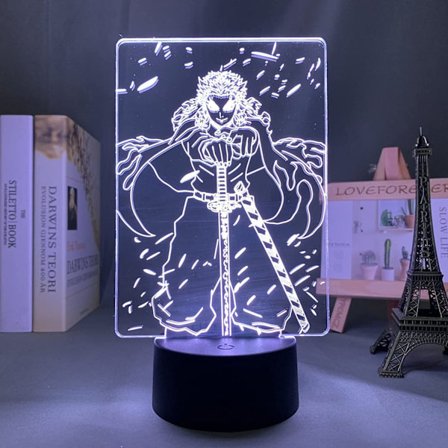 Demon Slayer Kamado Nezuko 3D Illusion Nattlampa, Crea