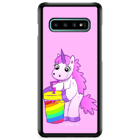Bjornberry Skal Samsung Galaxy S10 - Drickande Enhörning