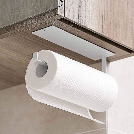 Kitchen Roll Holder Roll Holder Wall Roll Holder For Kitchen Paper No Drilling, Aluminum, Matte Finish, Paper Roll Holder Kitchen Roll Holder