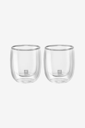 ZWILLING - Espressomugg Sorrento 80 ml 2-pack - Transparent - Koppar & muggar - Från Homeroom