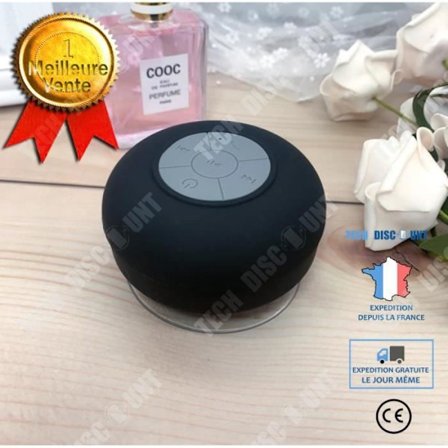 Bluetooth-högtalare - TD - Svart - Vattentät - Trådlös - Handsfree