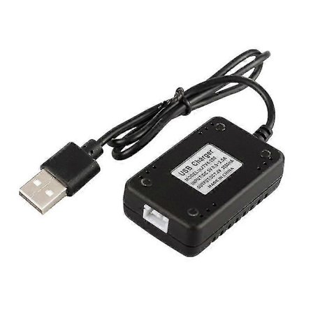 7.4V 2S Lipo Akku USB-laturikaapeli 3-nastaisella liittimellä RC-autolle, -veneelle, Rock Crawlerille, FPV-droonille ja Quadcopterille