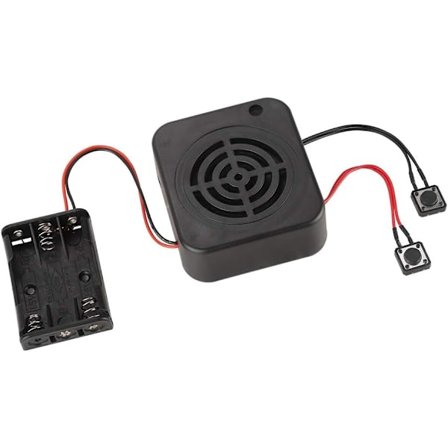 (2 minutter) 3W Optagelig Stemmemodul DIY Stemmebeskedboks Klar