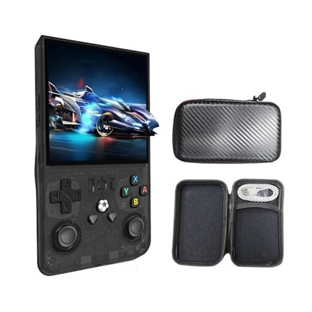 Bærbar Gaming Konsol Lomme Videoafspiller 4 Tommer IPS Skærm 64GB Spilleafspiller