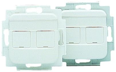 ABB FOT5000 Asennusrunko sisältää keskiölevyn 2 x RJ45, Keystone, Tietokoneet & internet