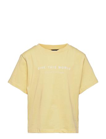 Nlfday Ss Short L Top Yellow LMTD