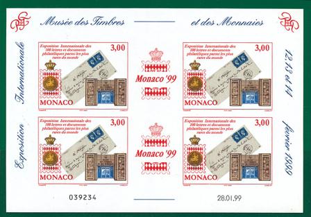 Monaco 1999 - YT BF81 - Postfrisk