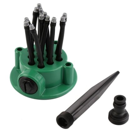 Plensprinkler - Justerbar Sprinkler - Roterende Arm Vanning, ZQKLA