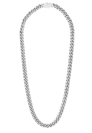 by BILLGREN Hyde | Stålhalsband 8 Mm Halsband Herr Silver 50 cm