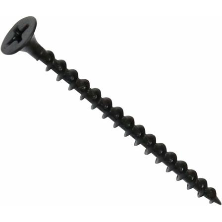 C44660 - Set med 100 självgängande skruvar Ø3,5x55mm för gipsskivor med bred stigning, försänkt huvud, PH-korsformad urtagning, stål, 