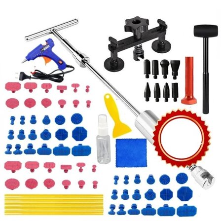 Auto lakkfri bulk reparasjon verktøy EU plugg lim pistol bil bulk reparasjonssett