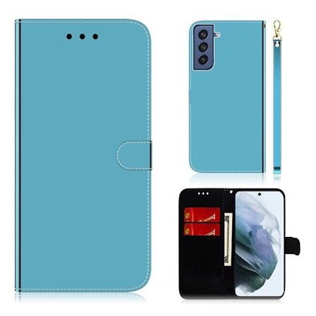 Mirror Samsung Galaxy S21 FE fodral - Blå