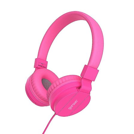 GORSUN GS-778 Over-ear Trådbundna Hörlurar Stereo HiFi Ljud Barnheadset med 3.5mm AUX-kontakt - Gul
