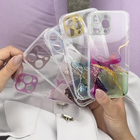 Xiaomi Redmi Note 11/11S Skal Marble Gel - Rosa