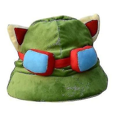 Lol plysjcaps, speidercaps, Teemo, rekvisitter av høy kvalitet,