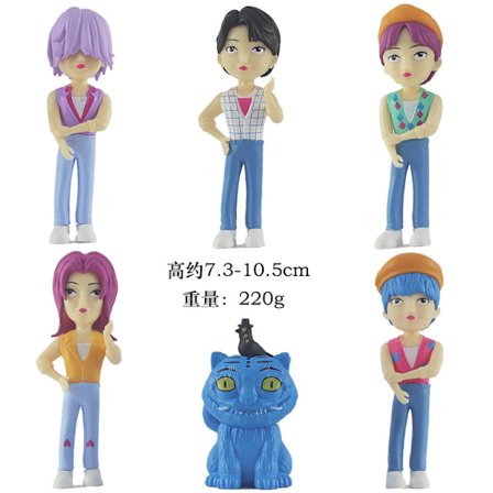 Djævle Jagt Herre Truppe Dame Truppe Dukker Håndlavet Legetøj 6 Gaveæsker