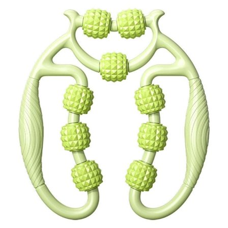 Massasje Relax Sirkulær Benklemme 9-Hjuls Muskelrulle Dypvevsmassasje For Ben Armmassasje