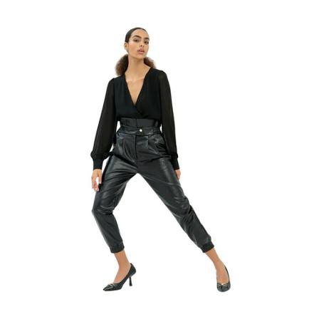 Fracomina, Trousers Czarny, Kobieta, Rozmiar: W26