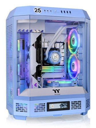 Thermaltake The Tower 600 Mid Tower Chassis Hydrangea Blue